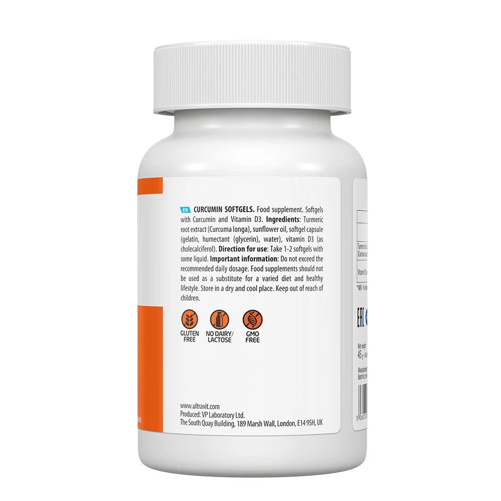 CURCUMIN AND VITAMIN D3 FOR IMMUNITY