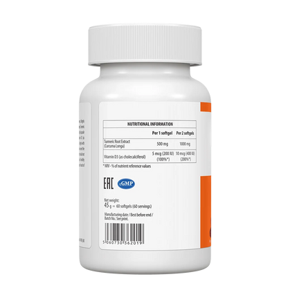 CURCUMIN AND VITAMIN D3 FOR IMMUNITY