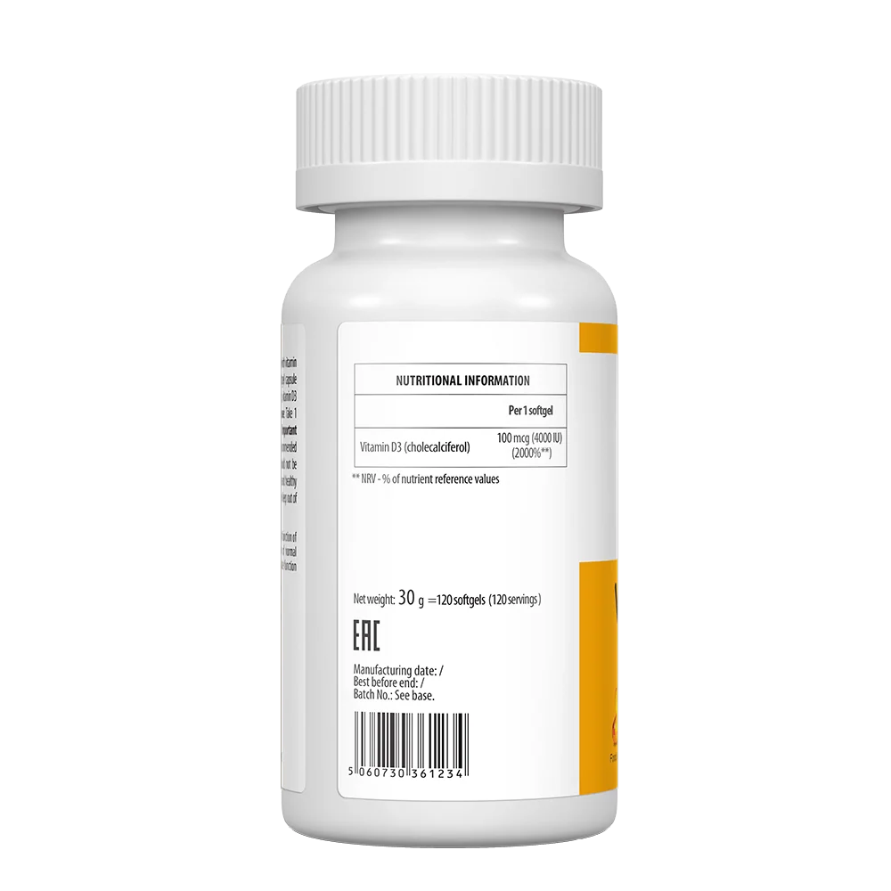 VITAMIN D3 4000 IU