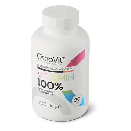 OstroVit 100% Vit&Min 30 tablets