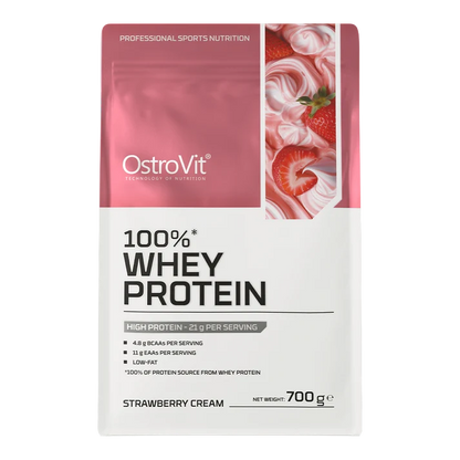 100% whey protein 700 g creamy strawberry