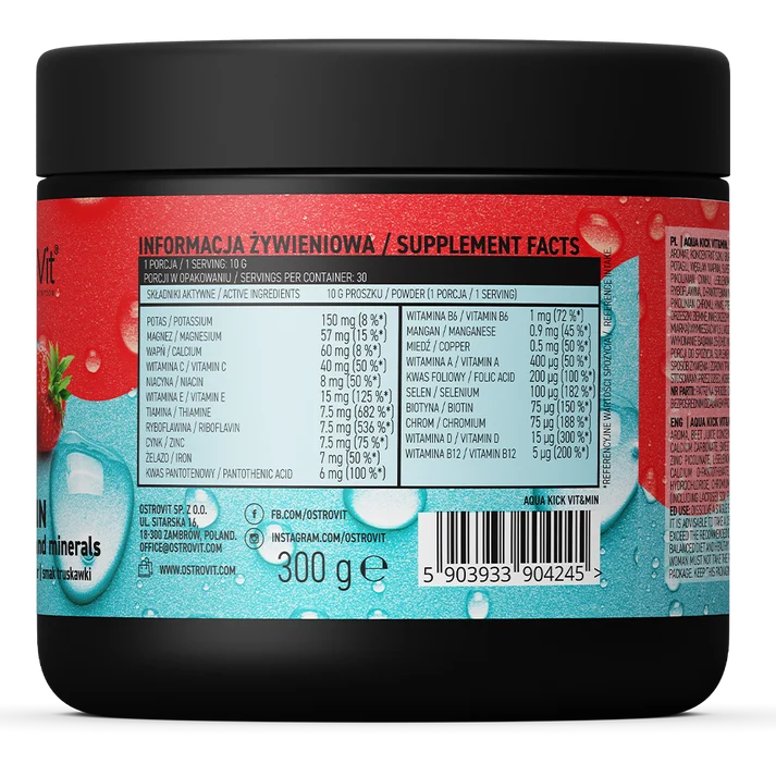 OstroVit Aqua Kick VIT&MIN 300 g