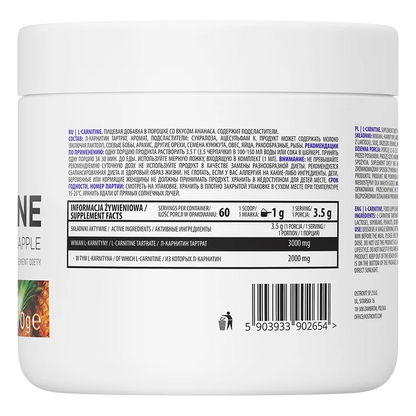 OstroVit L-carnitine 210 g, Pineapple