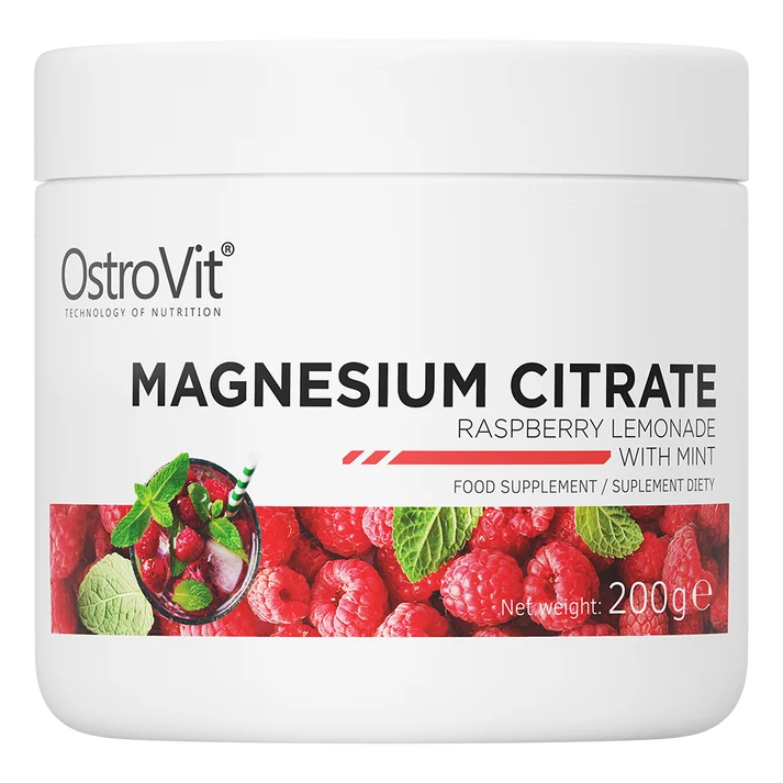 OstroVit Magnesium Citrate Raspberry Lemonade with Mint 200 g
