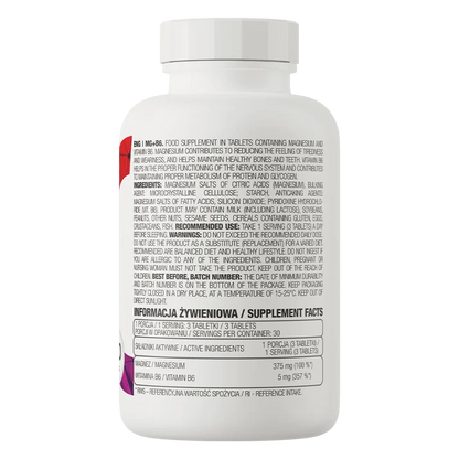 OstroVit Mg + B6 90 tablets