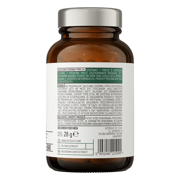 OstroVit Pharma Decorem For Men 60 capsules