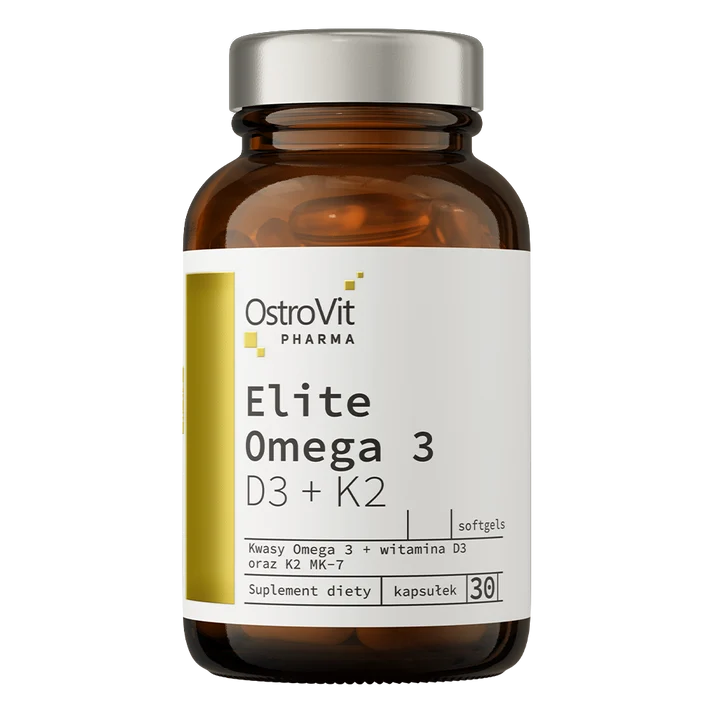 OstroVit Pharma Elite Omega 3 D3 + K2 30 capsules