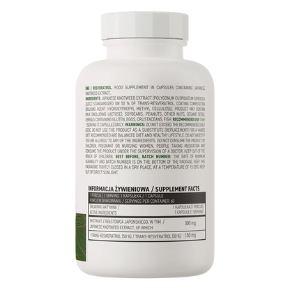 OstroVit Resveratrol VEGE 60 capsules