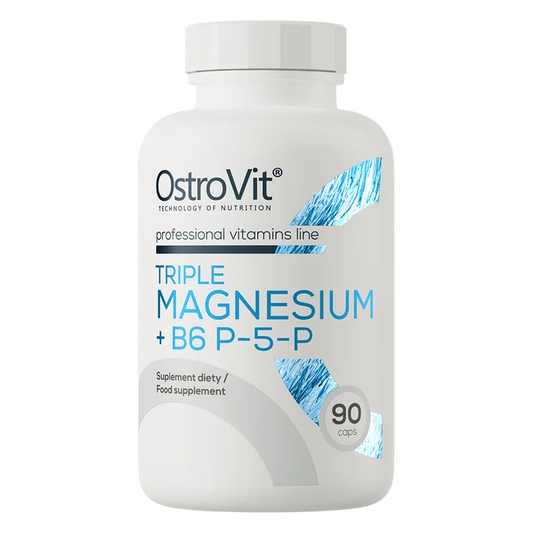 OstroVit Triple Magnesium + B6 P-5-P 90 capsules
