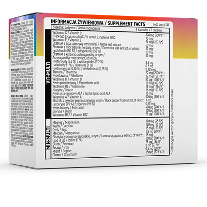 OstroVit VITA&MINERALS Sport 60 capsules