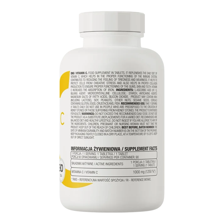 OstroVit Vitamin C 90 tablets