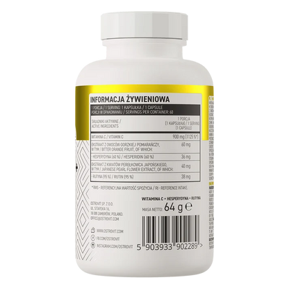OstroVit Vitamin C + Hesperidin + Rutin 60 capsules