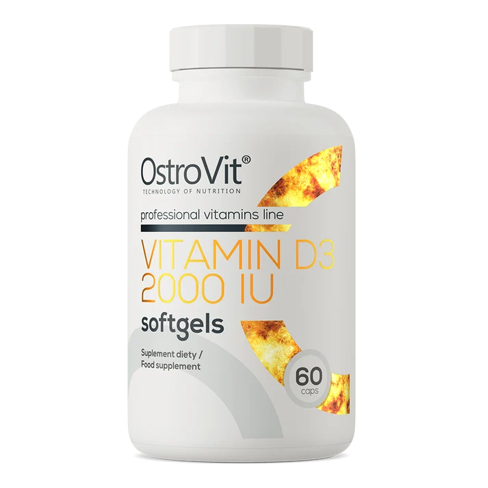 OstroVit Vitamin D3 2000 IU softgels 60 capsules