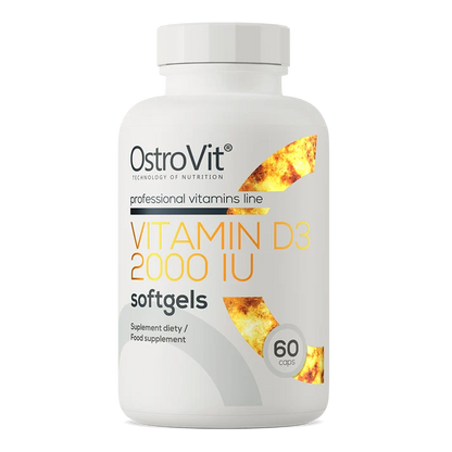 OstroVit Vitamin D3 2000 IU softgels 60 capsules