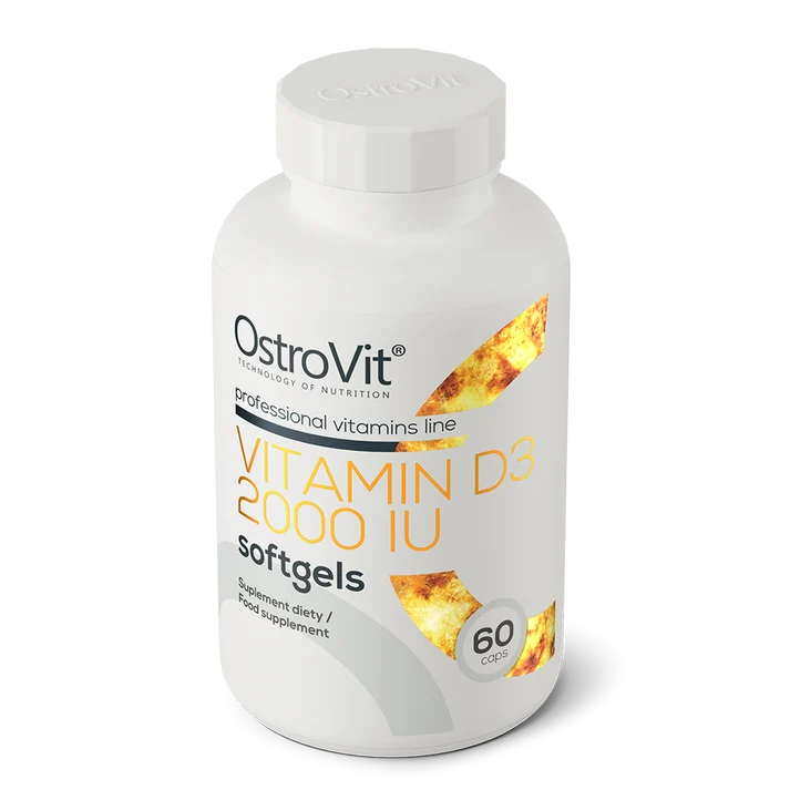 OstroVit Vitamin D3 2000 IU softgels 60 capsules