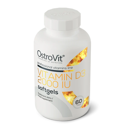 OstroVit Vitamin D3 2000 IU softgels 60 capsules