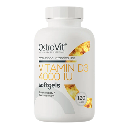 OstroVit Vitamin D3 4000 IU 120 capsules