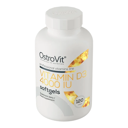 OstroVit Vitamin D3 4000 IU 120 capsules