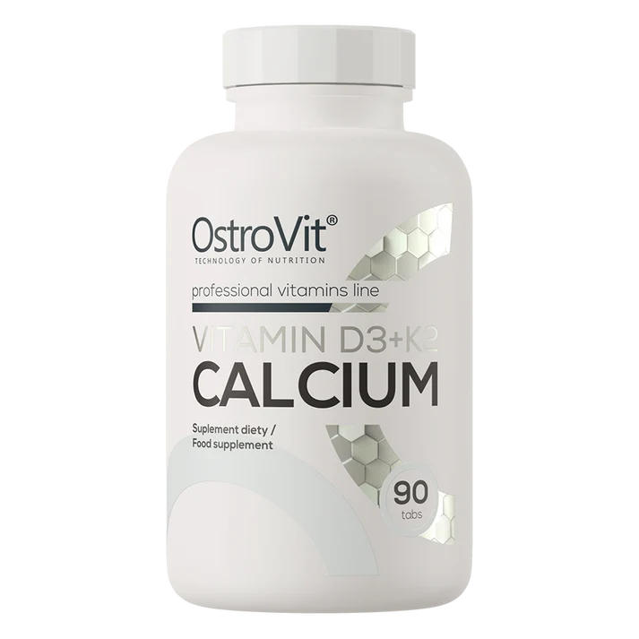 OstroVit Vitamin D3 + K2 + Calcium 90 tablets