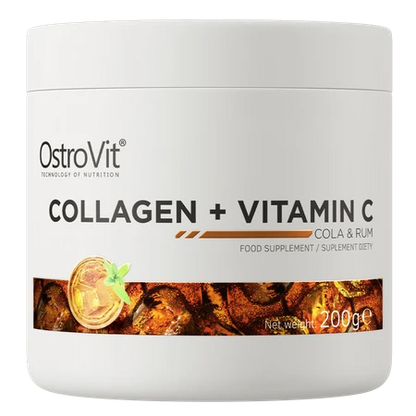 OstroVit Collagen + Vitamin C 200 g rum and cola