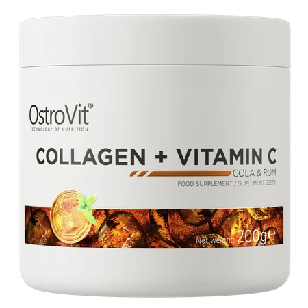 OstroVit Collagen + Vitamin C 200 g rum and cola
