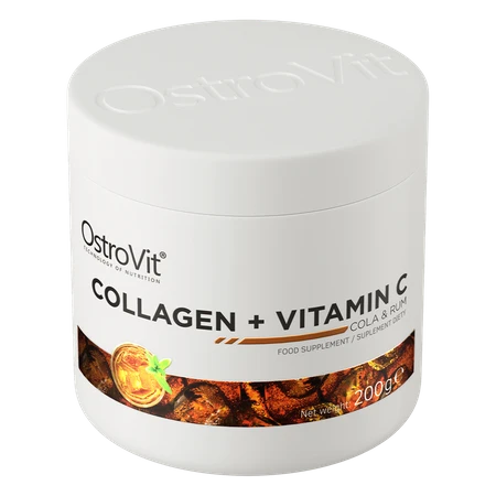 OstroVit Collagen + Vitamin C 200 g rum and cola