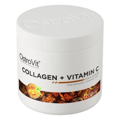 OstroVit Collagen + Vitamin C 200 g rum and cola