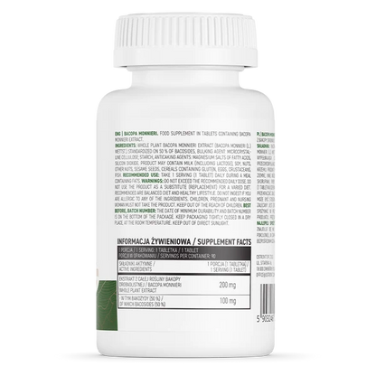 OstroVit Bacopa Monnieri VEGE 90 tablets