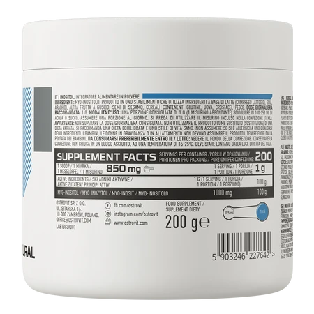 OstroVit Inositol 200 g, Natural